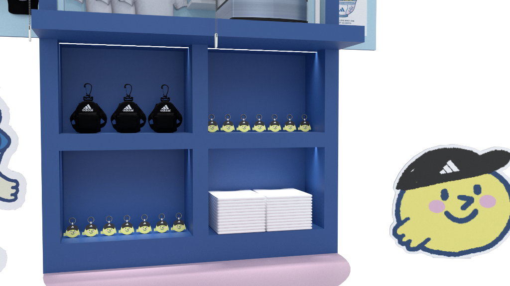 Adidas × Dáo 협업 팝업 부스 - Image 6